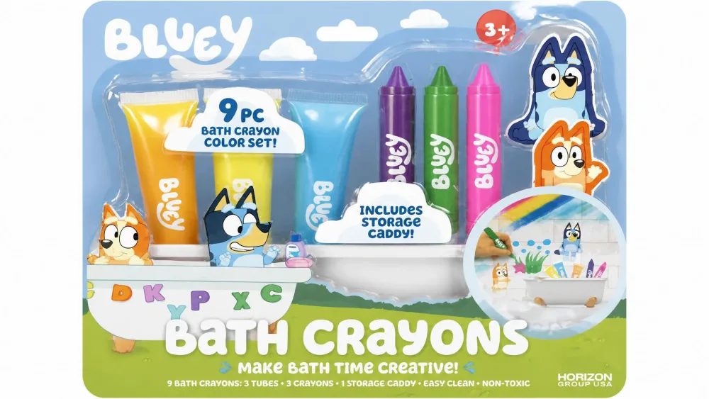 Bluey Bath Crayons for Kids