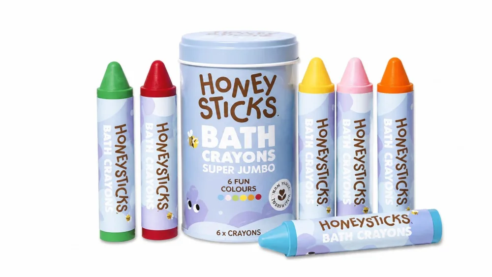 Honeysticks Super Jumbo Bath Crayons