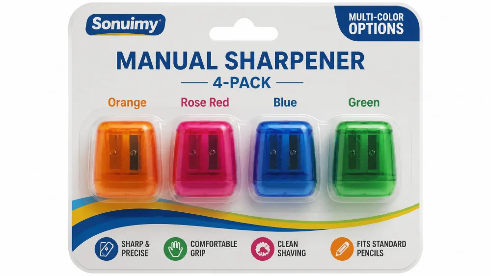 Sonuimy Manual Sharpener 4-Pack