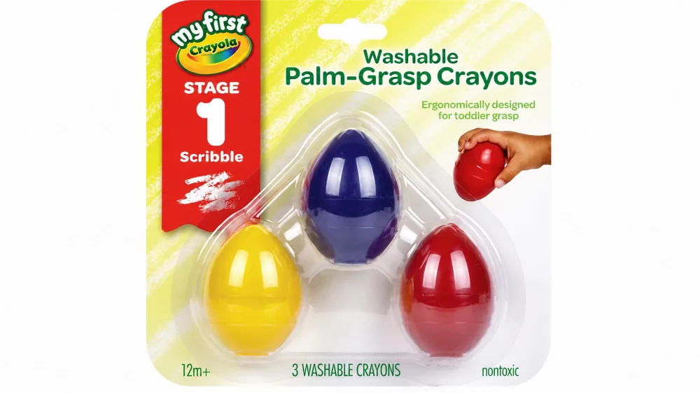 Crayola My First Palm-Grasp Crayons