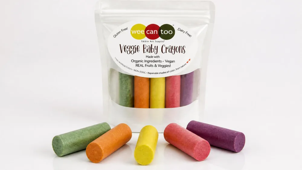 Wee Can Too Veggie Baby Crayons