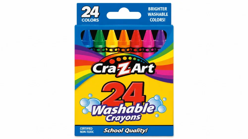 Cra-Z-Art Washable Crayons (24 count)