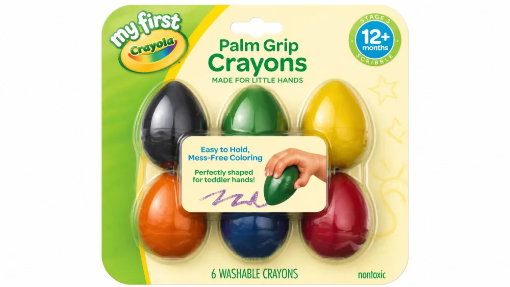 Crayola My First Palm Grip Crayons (6 count)