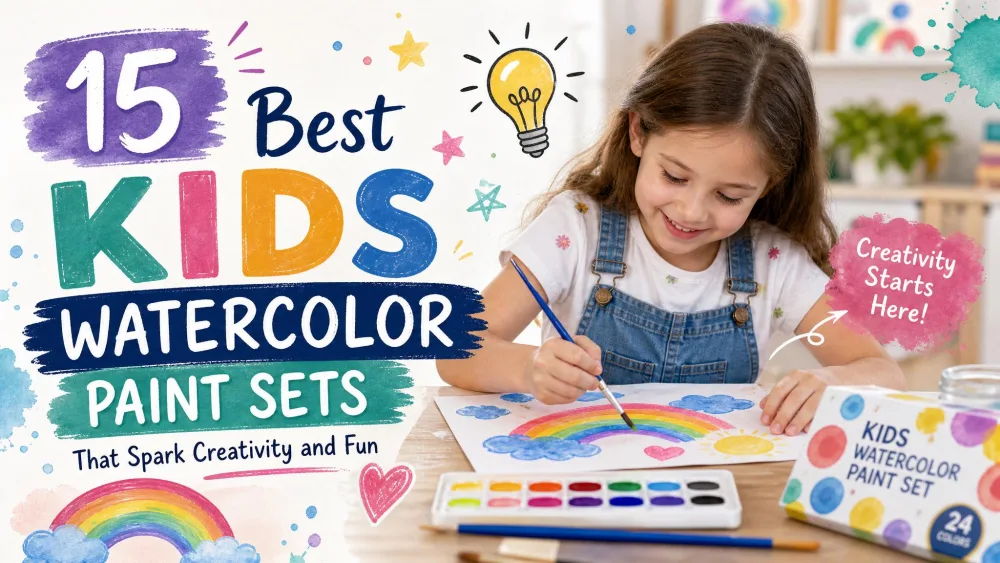 15 Best Kids Watercolor Paint Sets That Spark Creativity and Fun