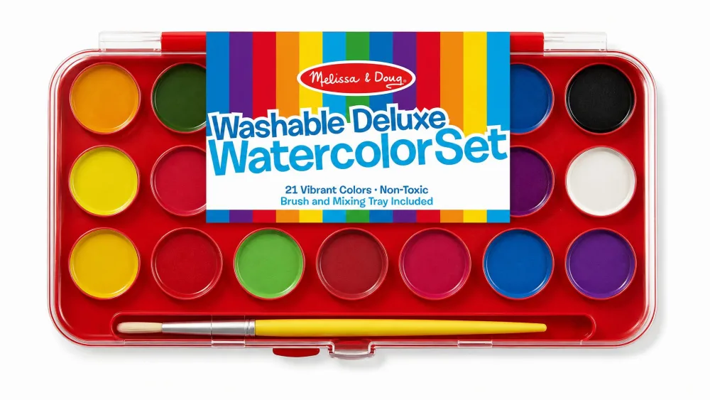 Melissa & Doug Deluxe Watercolor Paint Set