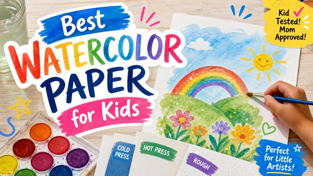 Best Watercolor Paper for Kids