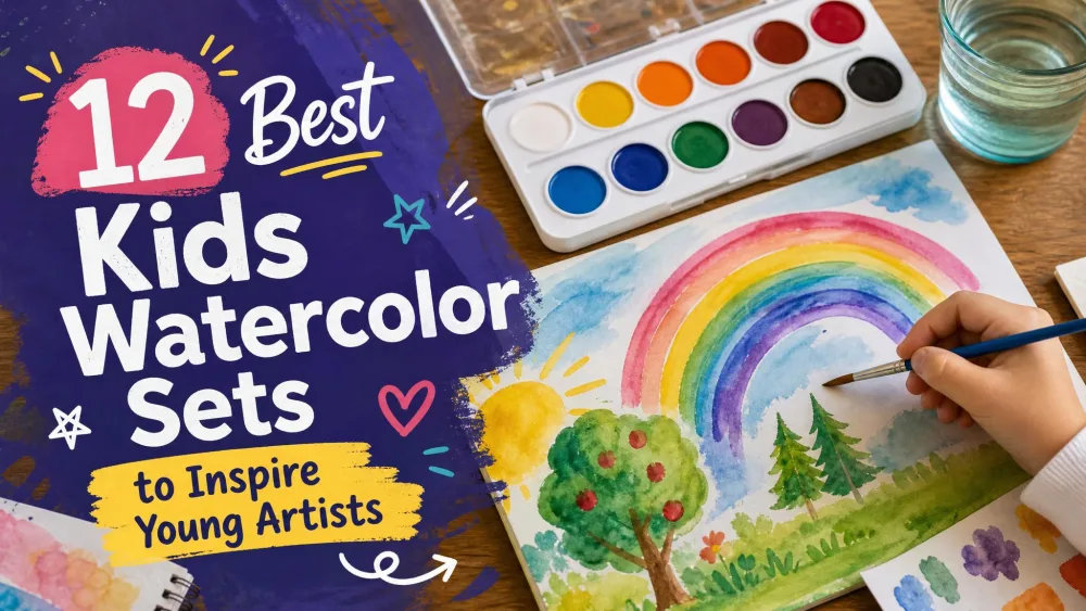 12 Best Kids Watercolor Sets to Inspire Young Artists