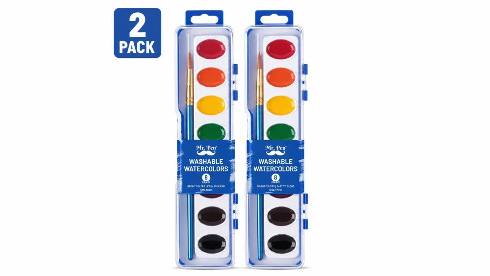 Mr. Pen Washable Watercolors (2 Pack)