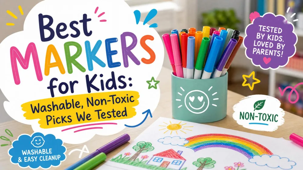 Best Markers for Kids: Washable, Non-Toxic Picks We Tested