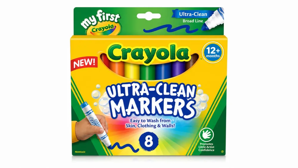 Crayola My First Ultra-Clean Markers (8-count)