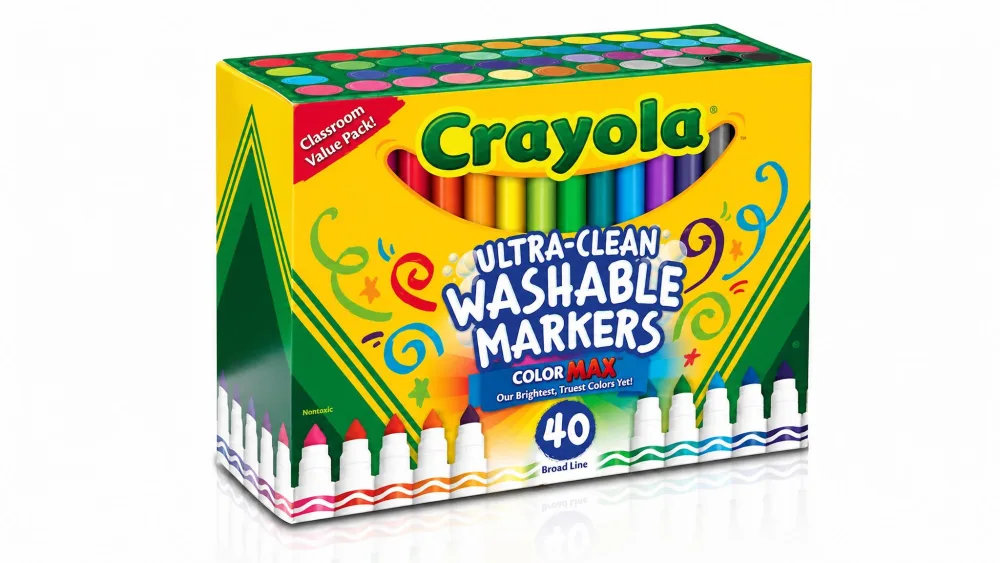 Crayola Ultra-Clean Washable Markers (40-count)