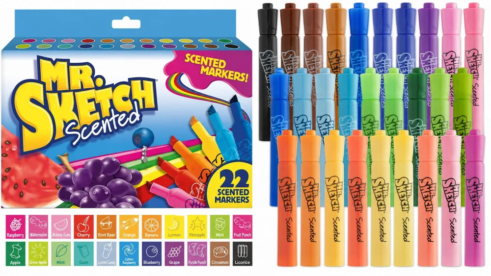 Mr. Sketch Scented Markers, 22 count