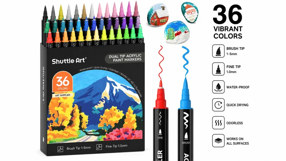 Shuttle Art Dual-Tip Markers
