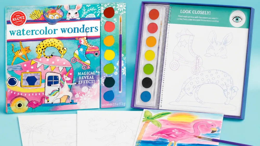Klutz Watercolor Wonders Painting Kit