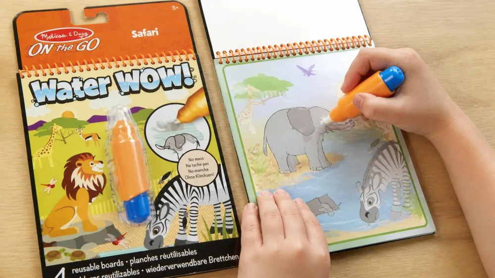 Melissa & Doug On the Go Water Wow! – Safari — hands-on photo