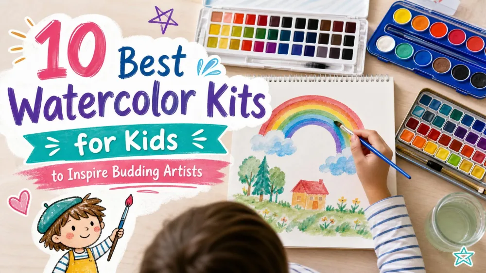 10 Best Watercolor Kits for Kids to Inspire Budding Artists