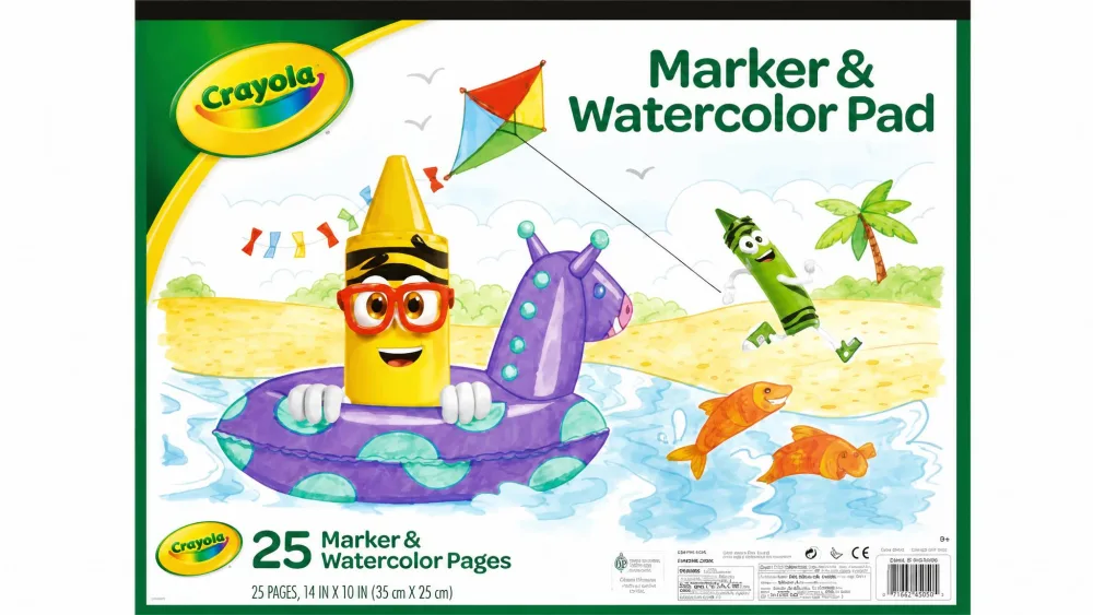 Crayola Marker & Watercolor Pad