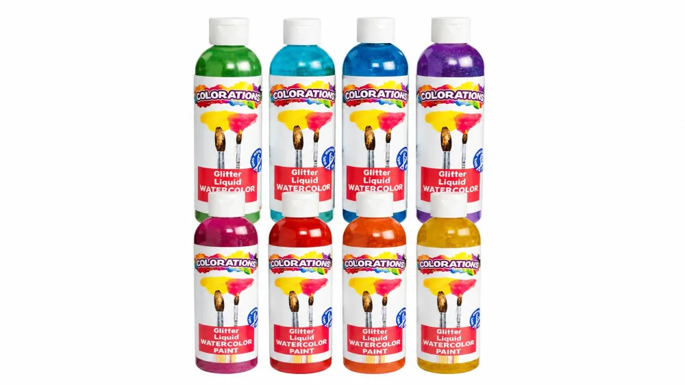 Colorations Liquid Watercolors, Set of 8