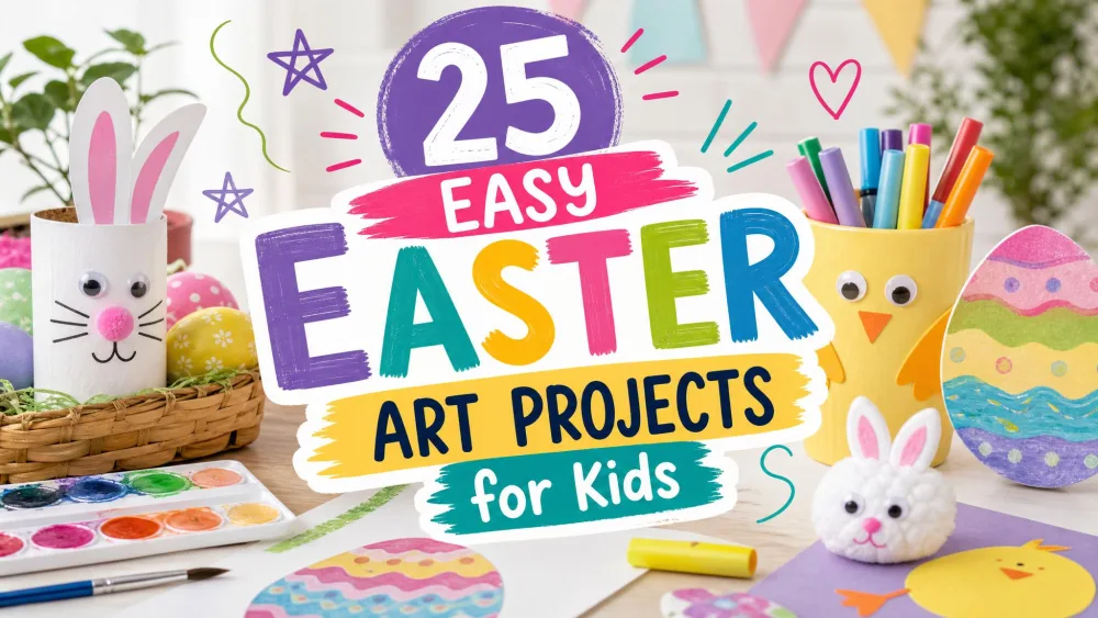 25 Easy Easter Art Projects for Kids