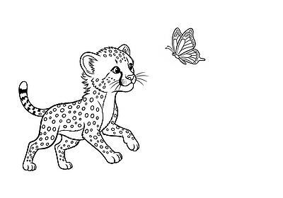 African Animals Coloring Pages