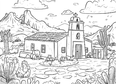 World Cultures Coloring Pages