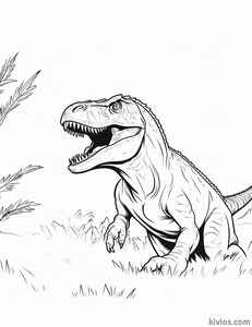 T-Rex Coloring Page #201572654