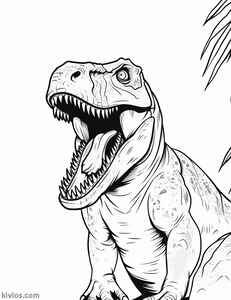 T-Rex Coloring Page #41868584