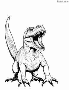 T-Rex Coloring Page #68604921