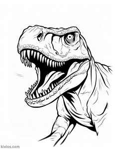 T-Rex Coloring Page #71495155