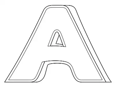Alphabet Coloring Pages