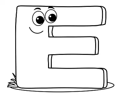Alphabet Coloring Pages - Kivios