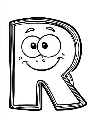 Alphabet Coloring Pages - Kivios