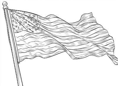Flags Coloring Pages