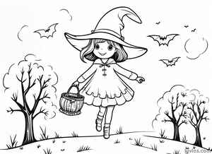 Halloween Coloring Page #1160124075