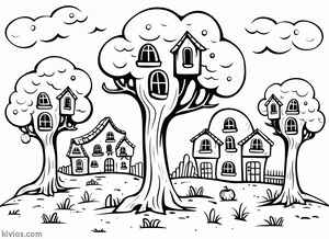 Halloween Coloring Page #1295323083