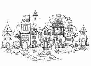 Halloween Coloring Page #135292154