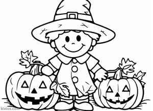 Halloween Coloring Page #1354524062