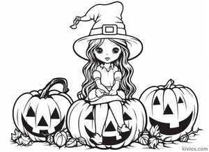 Halloween Coloring Page #141628526