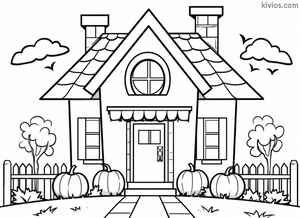 Halloween Coloring Page #1416310914