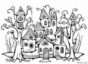 Halloween Coloring Page #1545028993