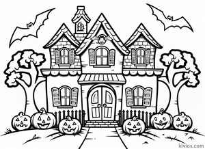 Halloween Coloring Page #165931470