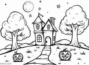 Halloween Coloring Page #1889131461