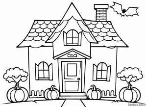 Halloween Coloring Page #1958430454