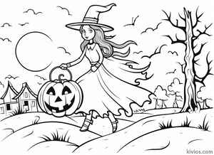 Halloween Coloring Page #2018113218