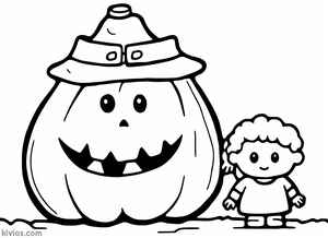 Halloween Coloring Page #20425192