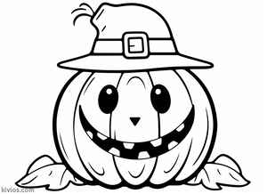 Halloween Coloring Page #218532445