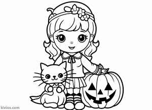 Halloween Coloring Page #225735162