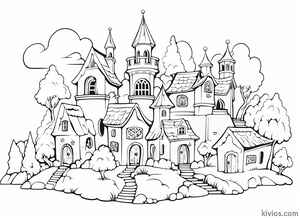 Halloween Coloring Page #229353250