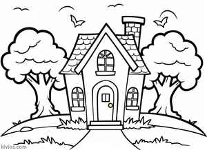 Halloween Coloring Page #2295618631