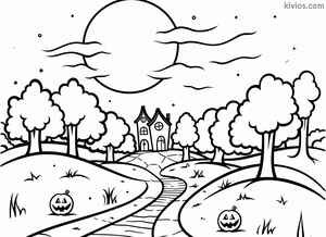 Halloween Coloring Page #236063932